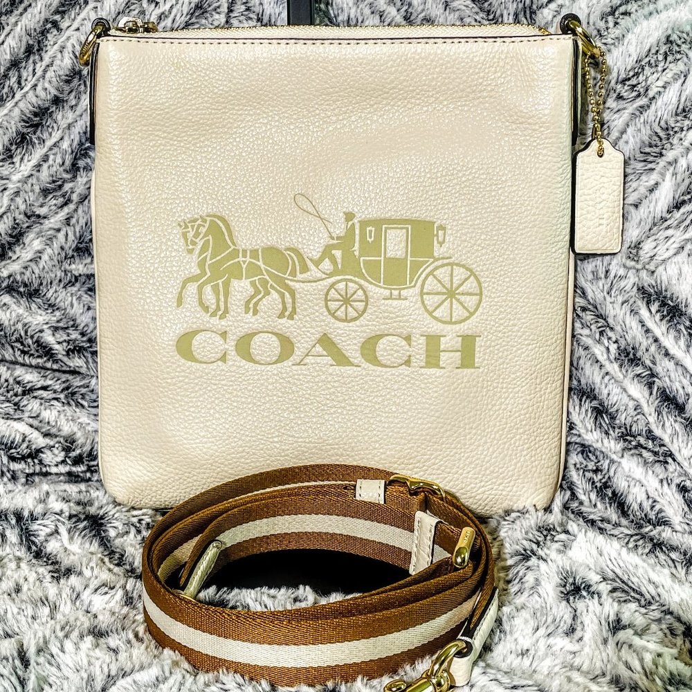 NWOT - COACH JES SLIM CROSSBODY WITH HORSE AND CARRIAGE (1897)